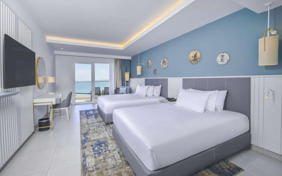 Egyptian cotton sheets, premium bedding, memory foam beds, minibar