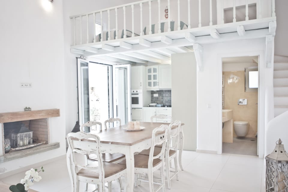 Villa, 2 Bedrooms, Sea View | In-room dining