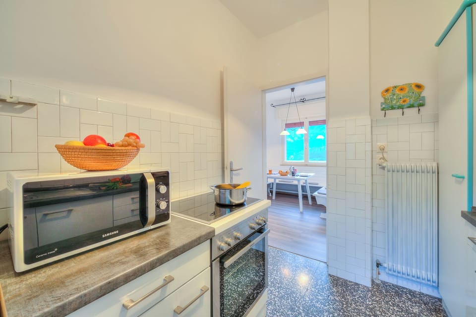 Family Villa, 3 Bedrooms, Balcony, Mountainside (Villa Panorama with private pool) | Private kitchen | Dining tables