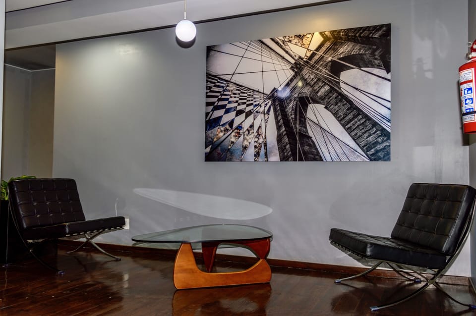 Interior entrance