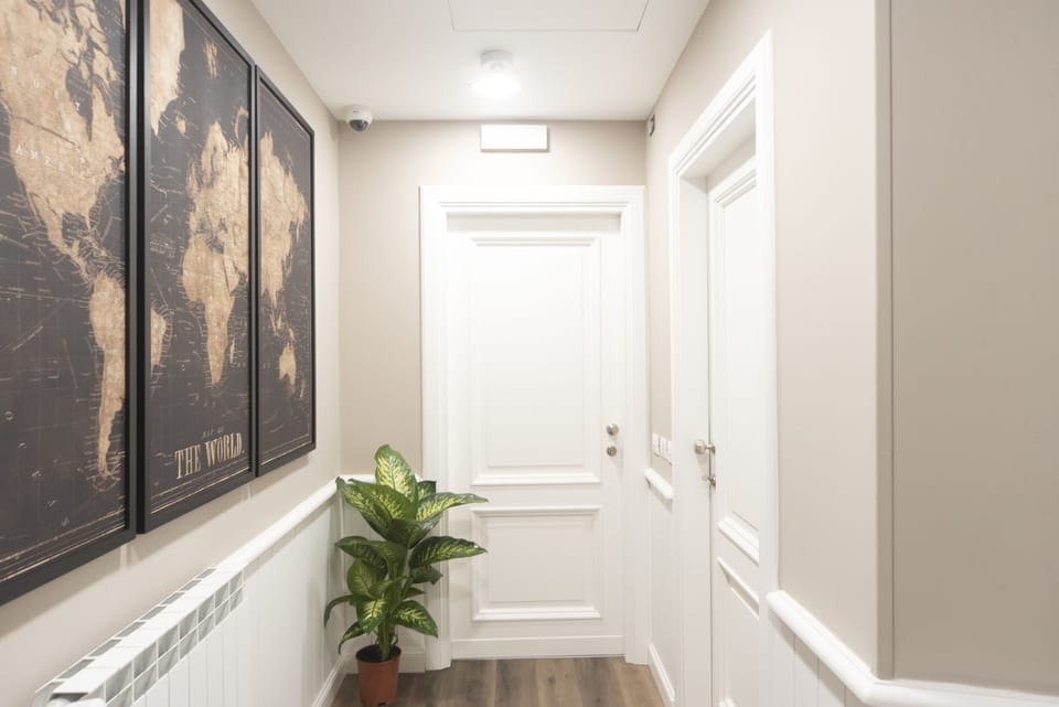 Interior entrance
