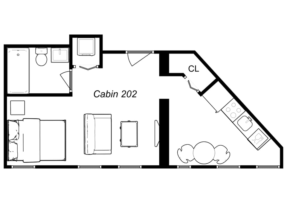 Studio | Floor plan