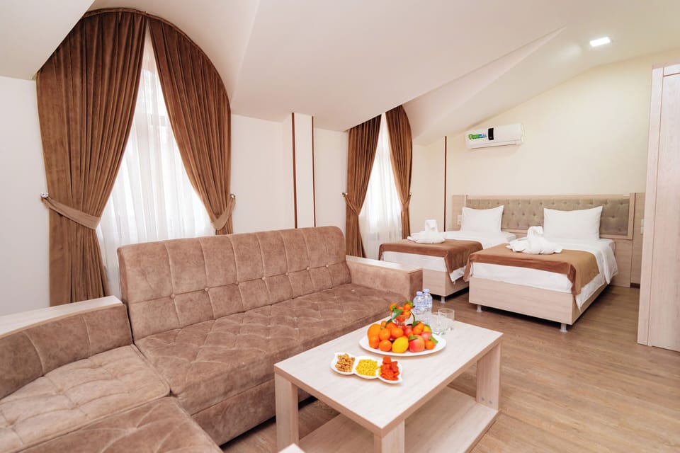 Luxury Room | Premium bedding, soundproofing, iron/ironing board (on request)