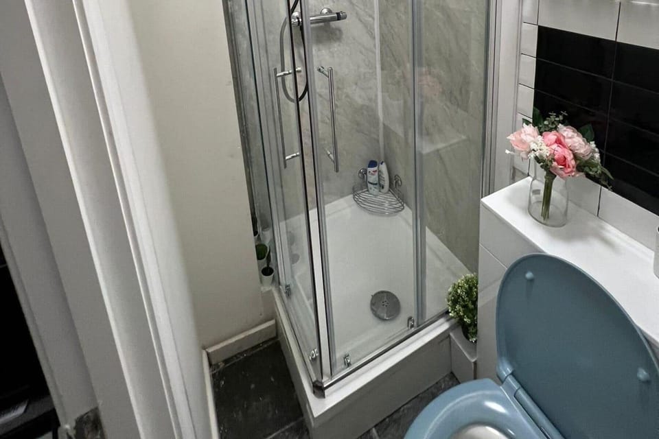 Shower, towels