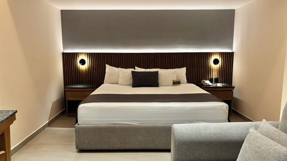 Superior Room, 1 King Bed | Hypo-allergenic bedding, desk, blackout drapes, soundproofing