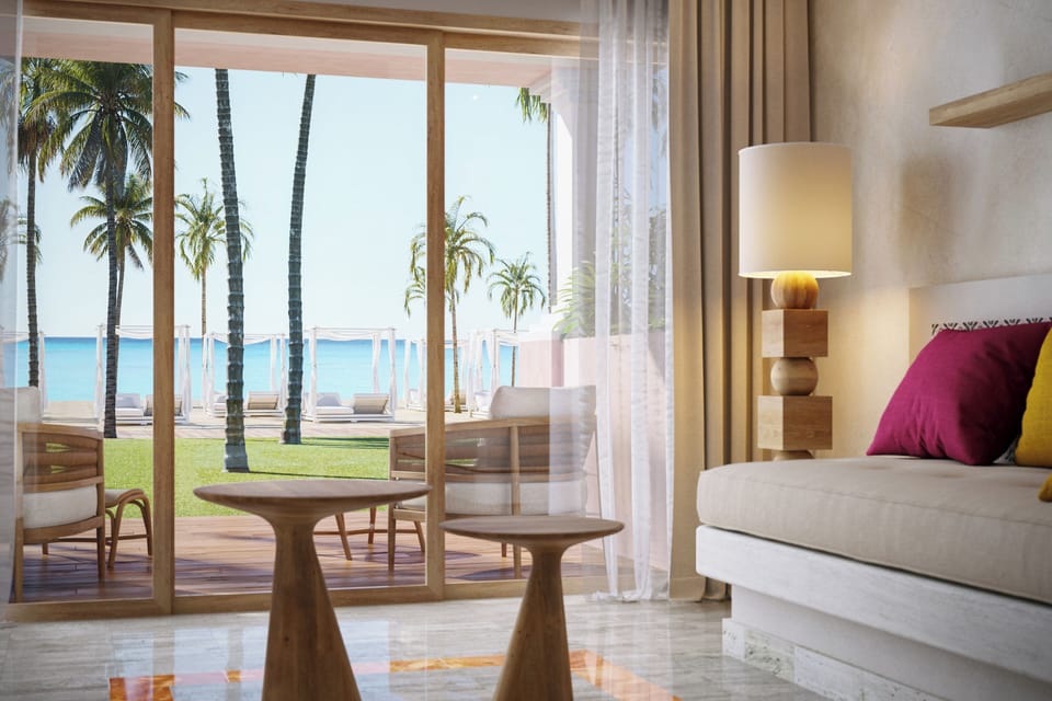 Free minibar, in-room safe, desk, blackout drapes