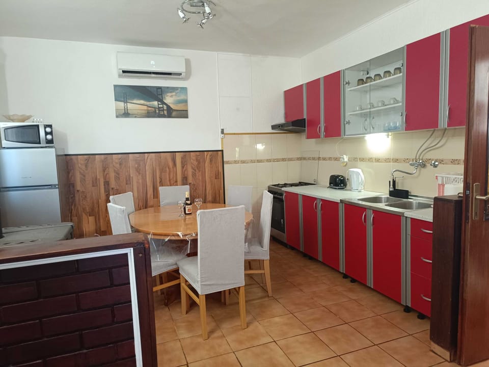 House (Two Bedroom Holiday Home with Terrace) | Private kitchen | Fridge