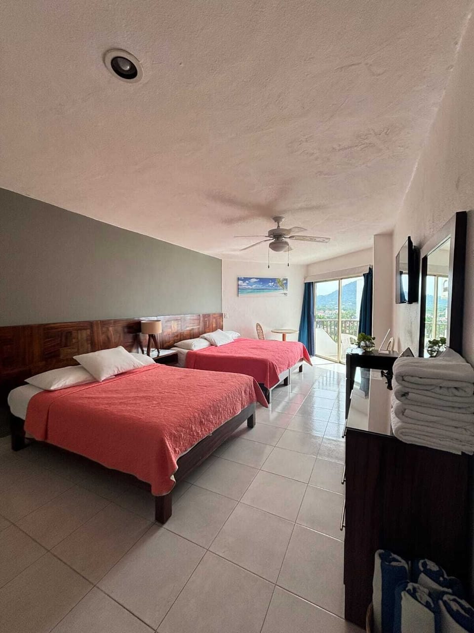 Family Studio | Egyptian cotton sheets, premium bedding, down comforters, in-room safe
