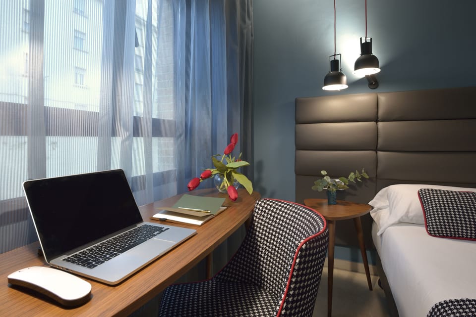Down comforters, in-room safe, desk, laptop workspace