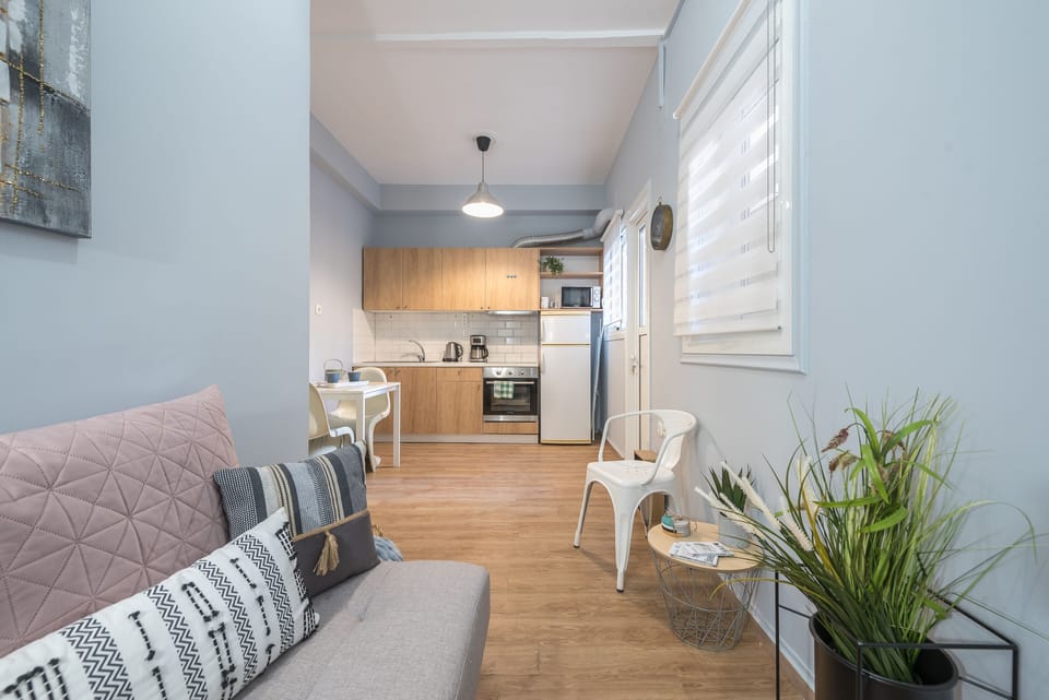 City Apartment | Individually decorated, individually furnished, desk, laptop workspace