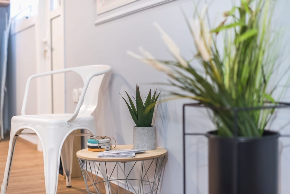 City Apartment | Individually decorated, individually furnished, desk, laptop workspace