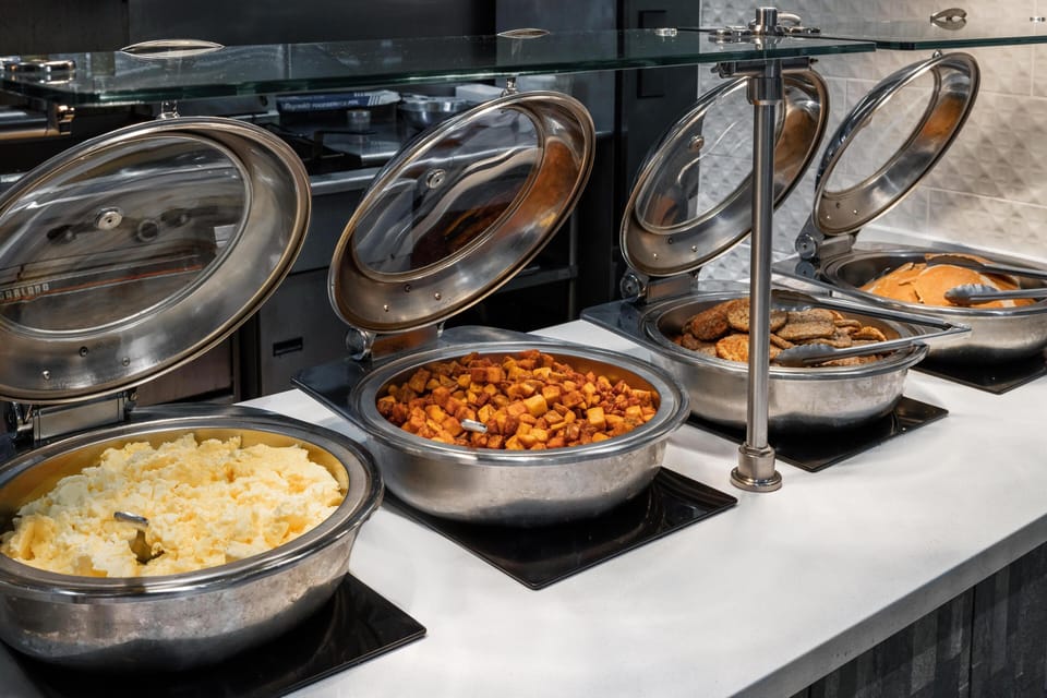 Daily cooked-to-order breakfast for a fee