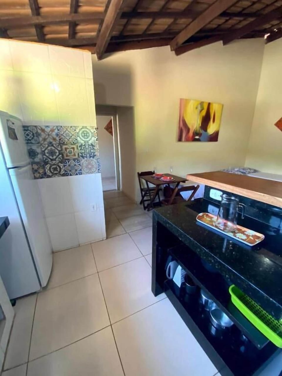 Family Apartment | Living area | 32-inch Smart TV with digital channels