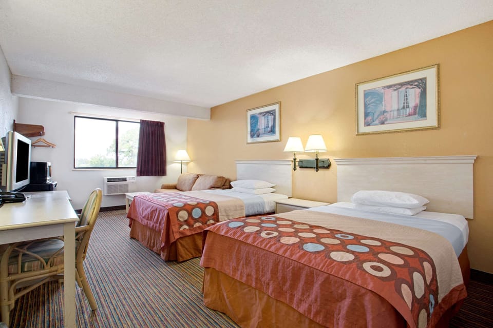 In-room safe, desk, blackout drapes, iron/ironing board