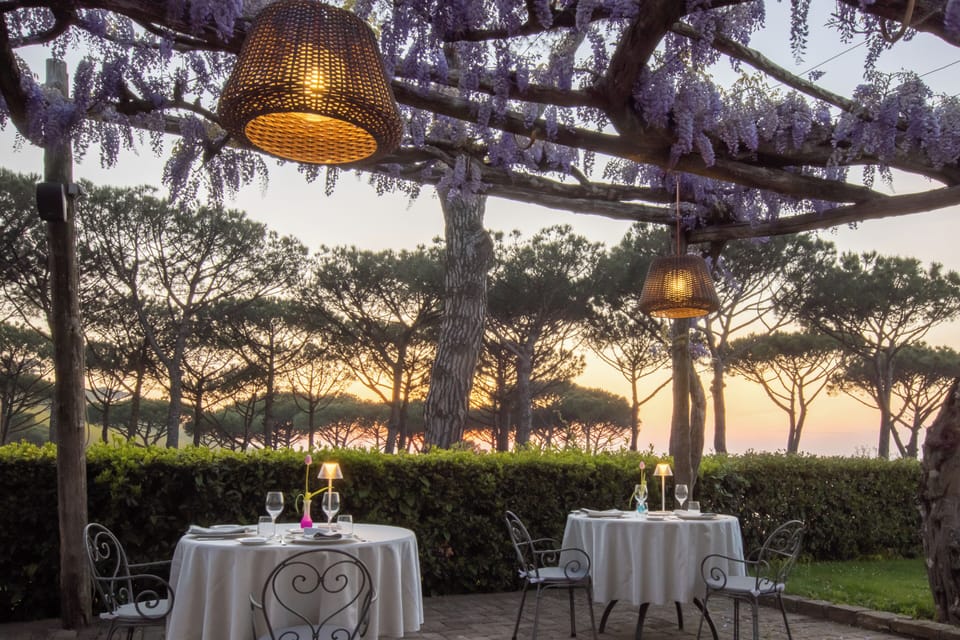 Breakfast, dinner served; Mediterranean cuisine, garden views 