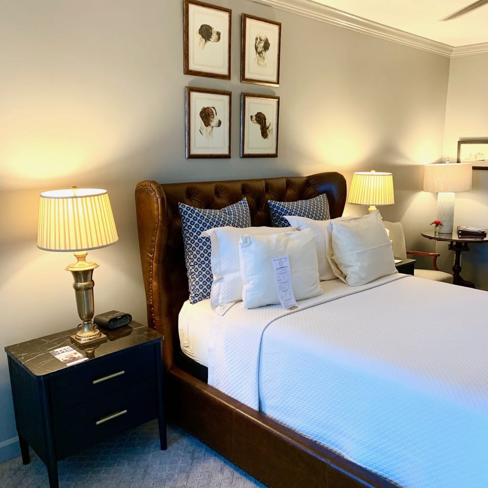 Lyman Hall room | Premium bedding, desk, iron/ironing board, free WiFi