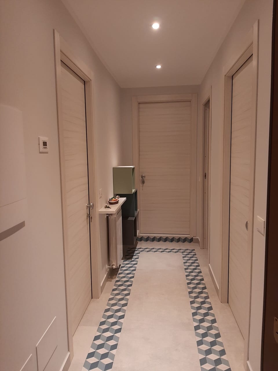 Interior entrance