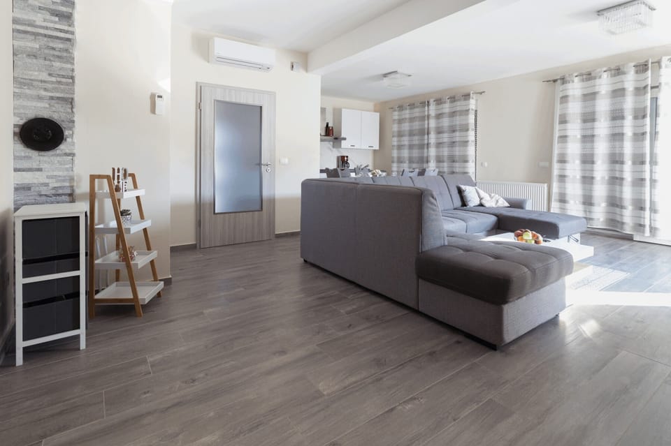 Family Villa | Living area | 100-cm flat-screen TV with satellite channels, TV