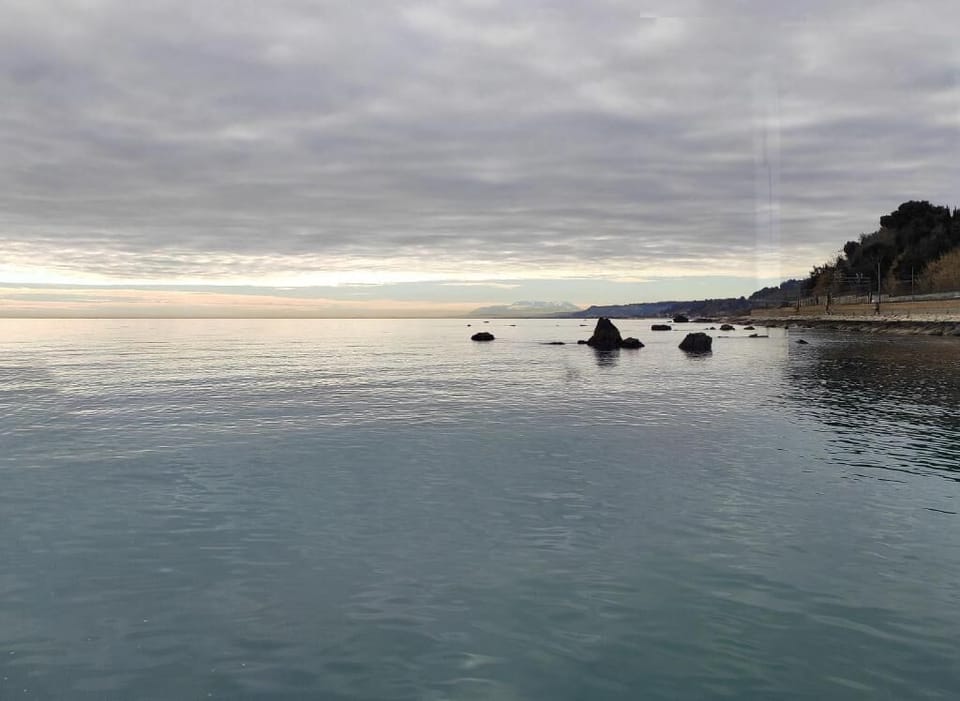 Private beach