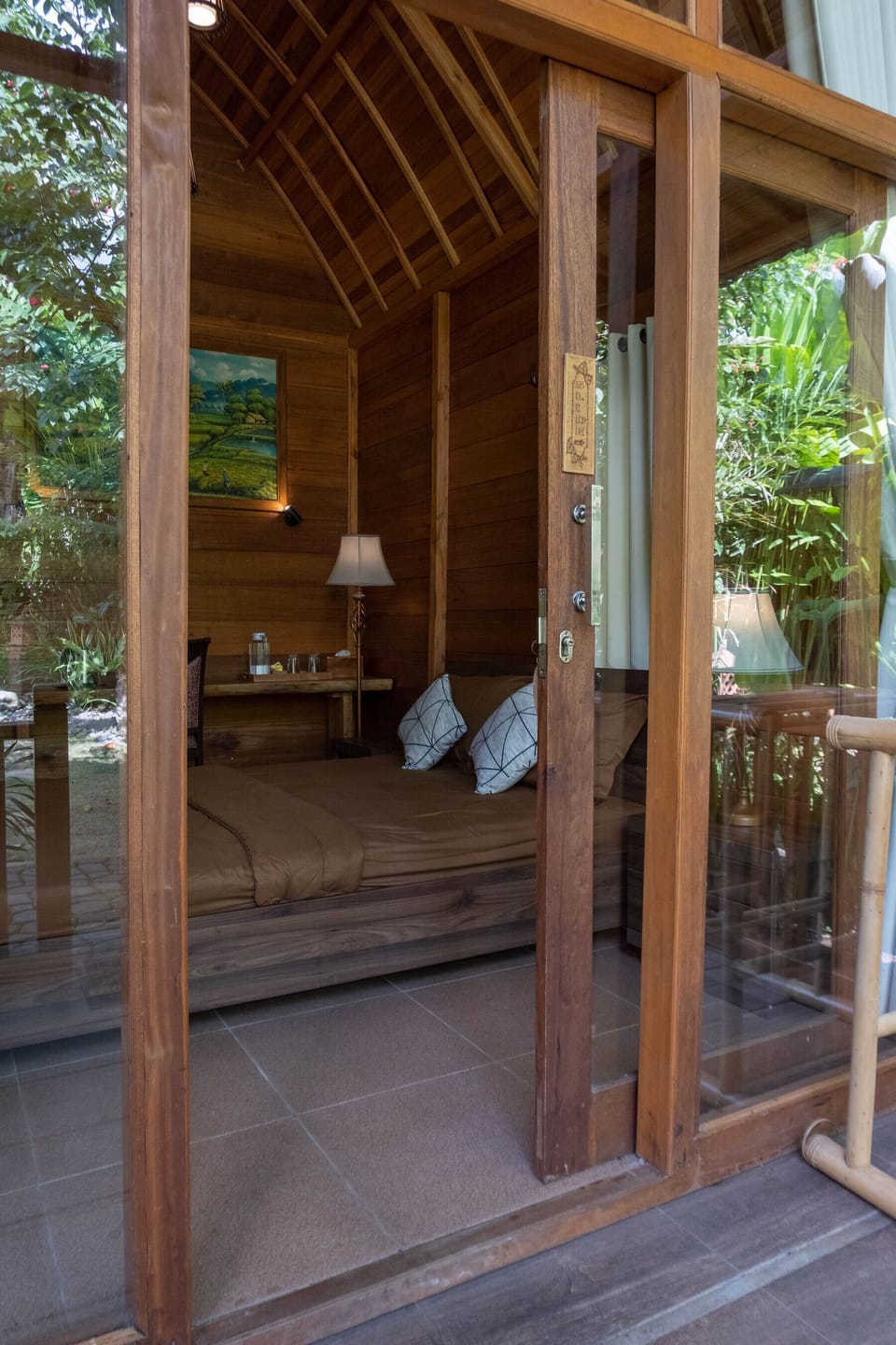 Cabin, Garden View (Wood Cabin) | Free WiFi, bed sheets