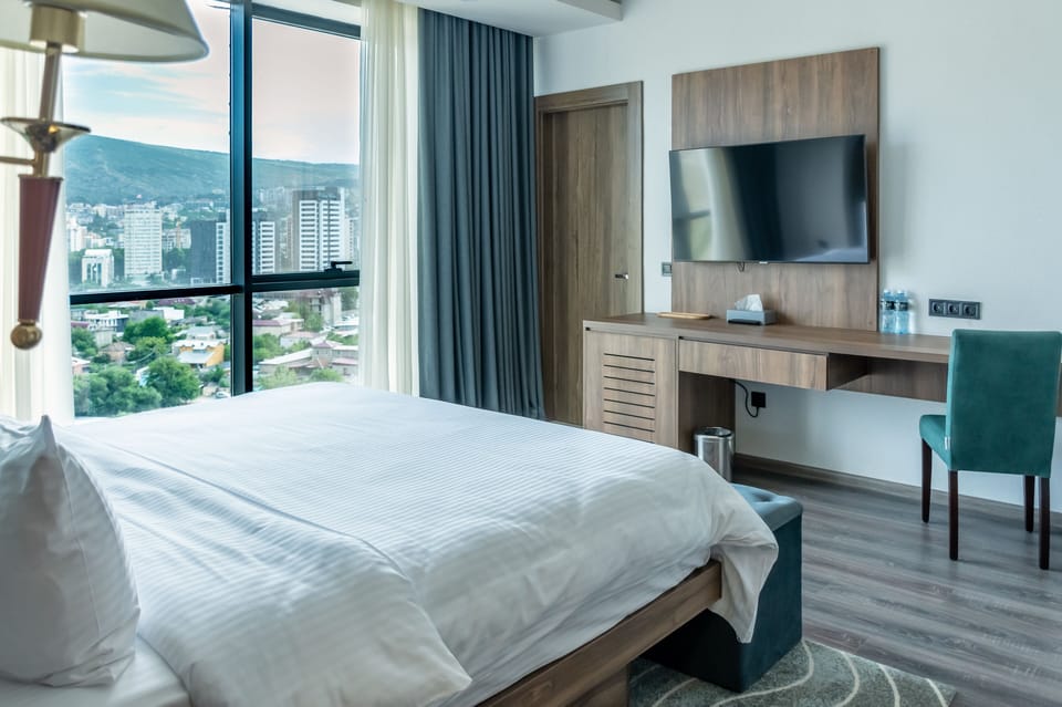 Minibar, in-room safe, blackout drapes, soundproofing