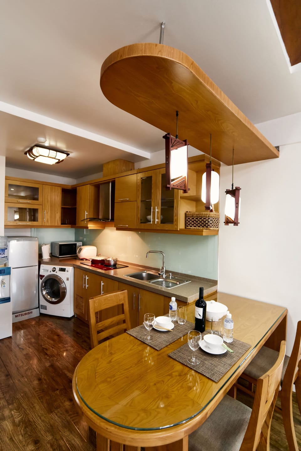 Deluxe Double Room | Private kitchen | Fridge, microwave, stovetop, rice cooker