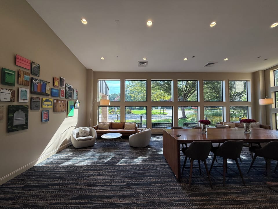 Lobby sitting area