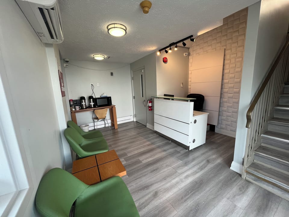 Lobby sitting area