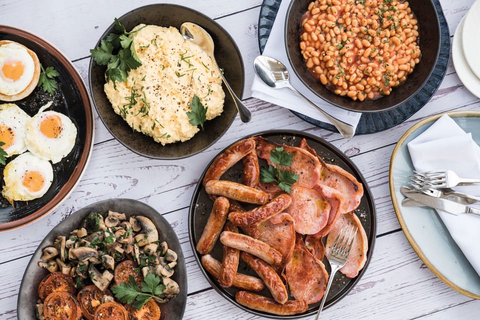 Daily buffet breakfast for a fee
