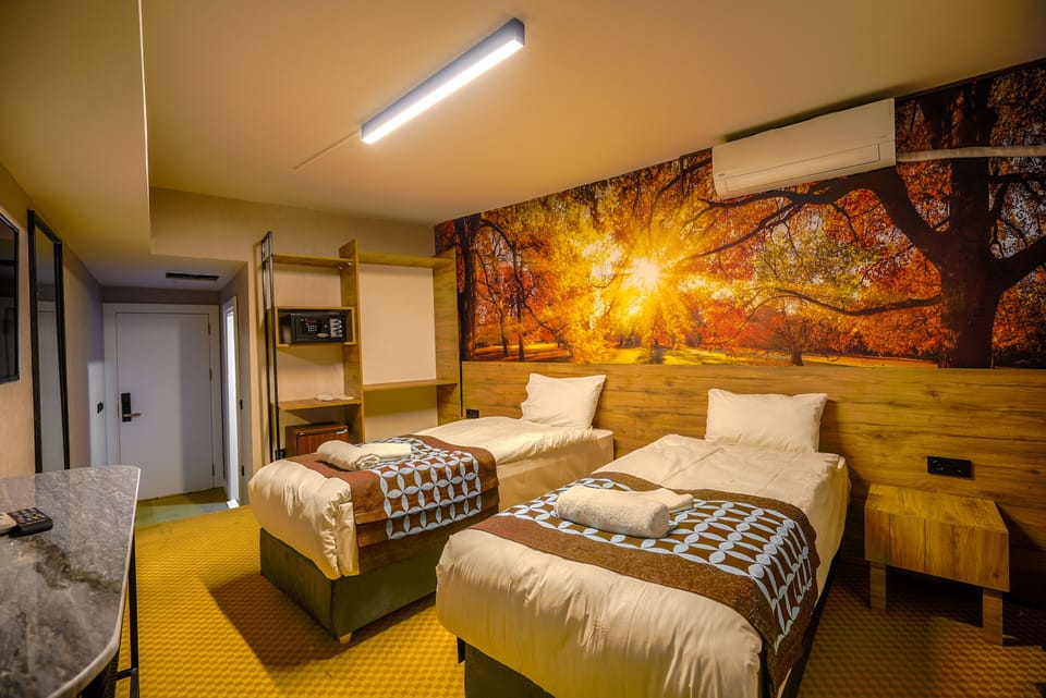 Minibar, free WiFi, bed sheets
