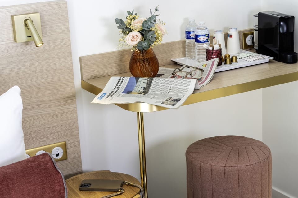 Twin Room | In-room safe, desk, soundproofing, free WiFi