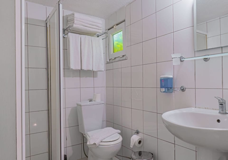Park Family Room 2 Adult +2 Child | Bathroom | Shower, hair dryer, towels, soap