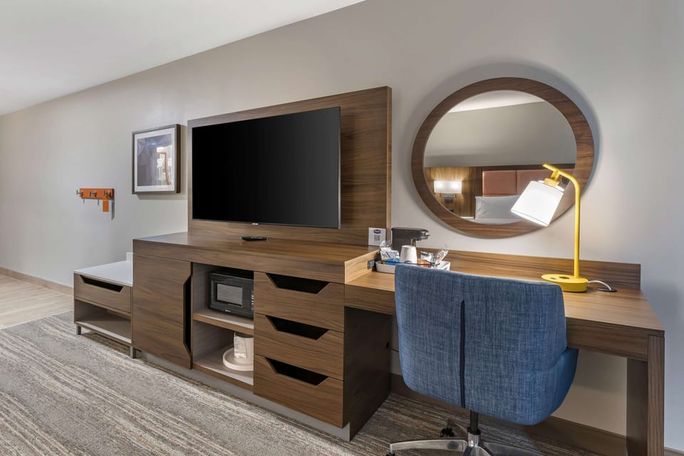 Room, 2 Queen Beds, Refrigerator & Microwave | Premium bedding, pillowtop beds, individually decorated