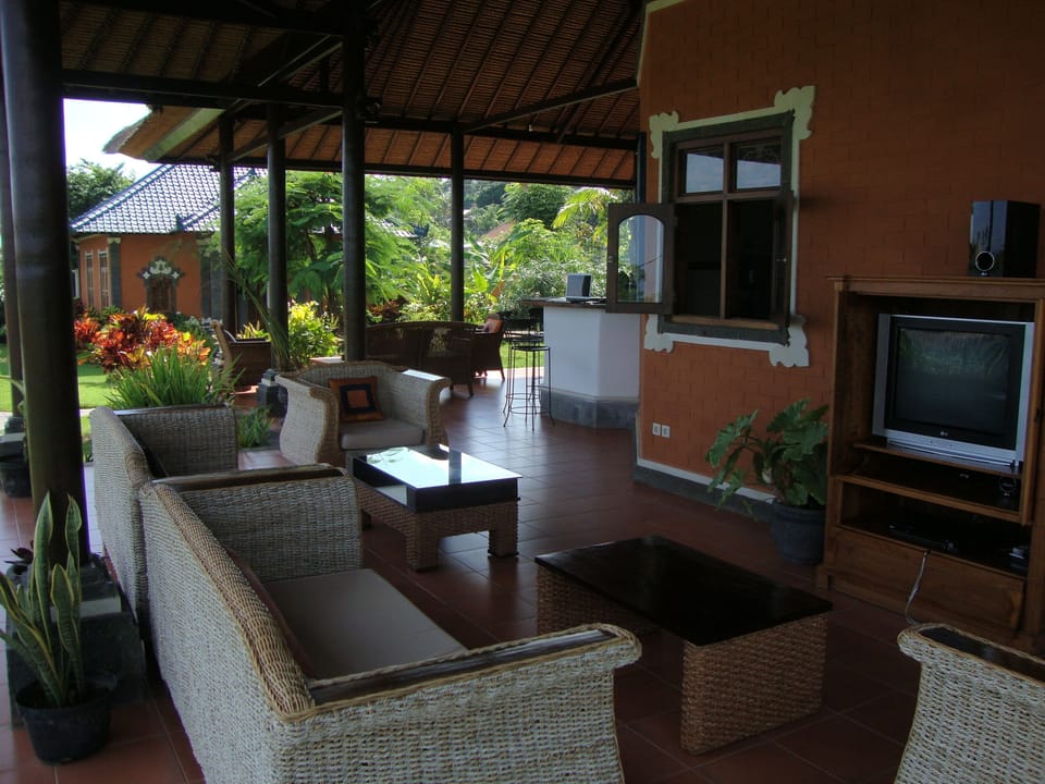 Villa, 3 Bedrooms, Smoking, Private Pool | Living area | Books