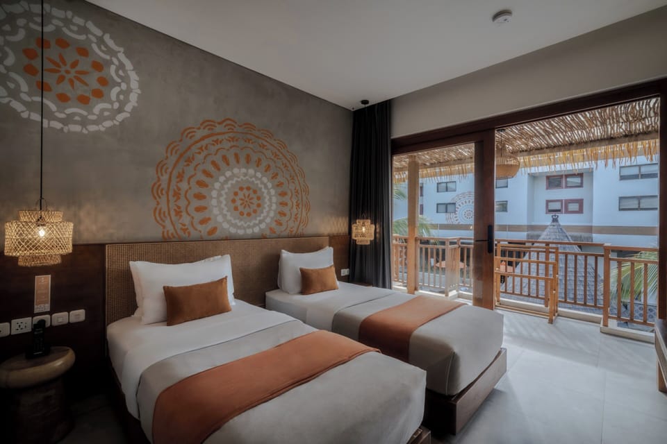 Canggu Twin Room | Iron/ironing board, free WiFi, bed sheets