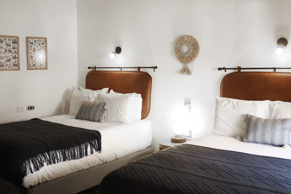 Deluxe Room, 2 Double Beds - Second Floor | Blackout drapes, iron/ironing board (on request), WiFi (free)