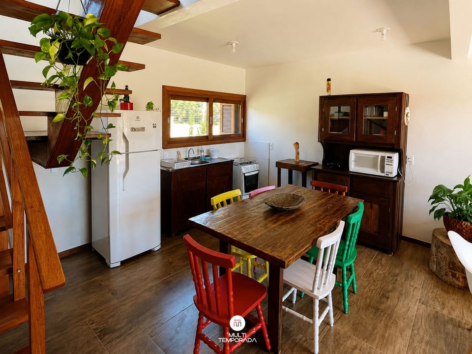 Premium House, Pool Access | Private kitchen | Fridge, cookware/dishes/utensils, dining table, kitchen island