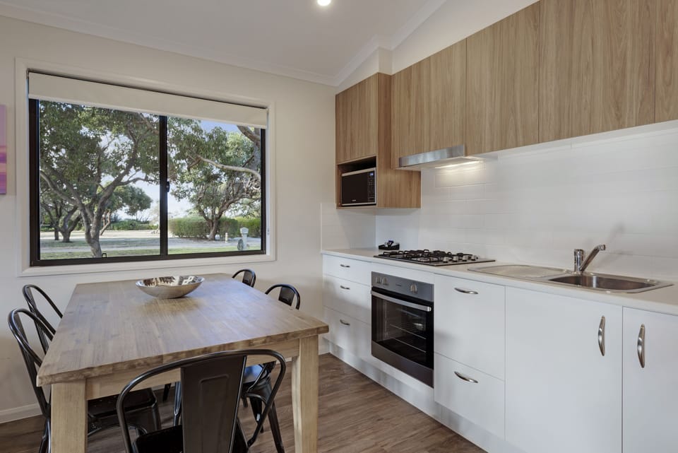 Superior 2 Bedroom Cabin (Sleeps 5) | Private kitchenette | Fridge, microwave, stovetop, electric kettle