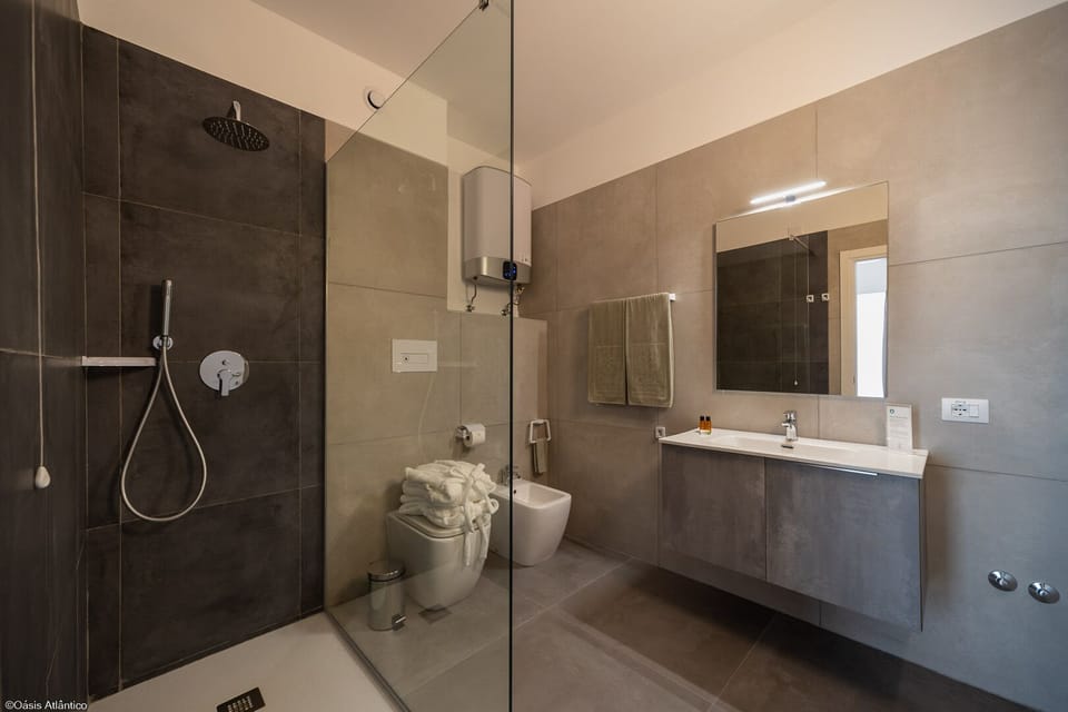 Deluxe Double Room | Bathroom | Shower, free toiletries, towels