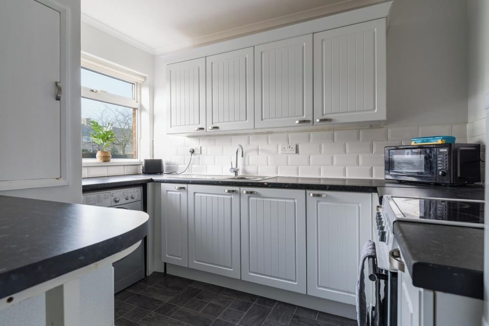 Microwave, oven, electric kettle