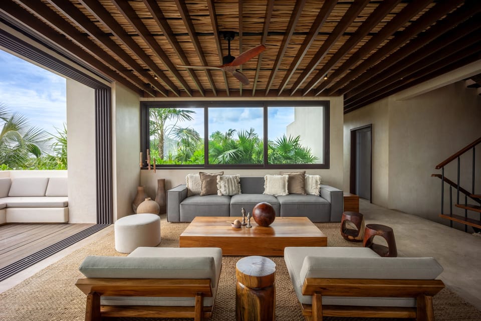 Villa Zamna (Same price for up to 10 guests) | Living area | 50-inch flat-screen TV with cable channels, TV