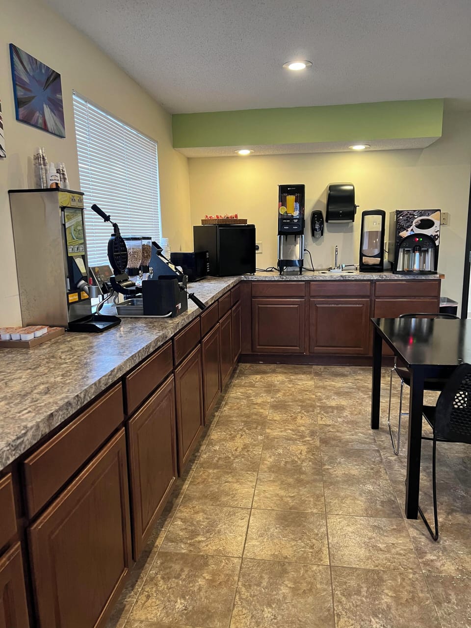 Free daily full breakfast