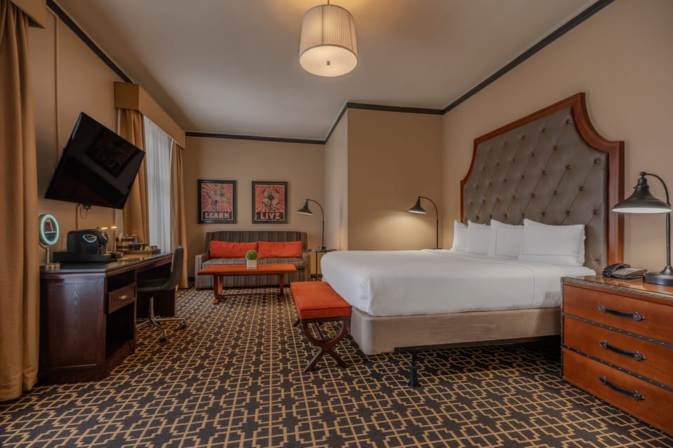 Junior Suite, 1 King Bed | Premium bedding, down comforters, in-room safe, individually decorated