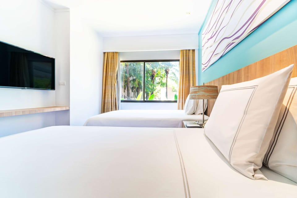 Suite, 2 Bedrooms, Terrace, Pool View | 1 bedroom, minibar, in-room safe, desk