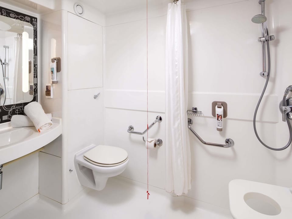 Room, 2 Twin Beds, Accessible | Hypo-allergenic bedding, desk, blackout drapes, iron/ironing board