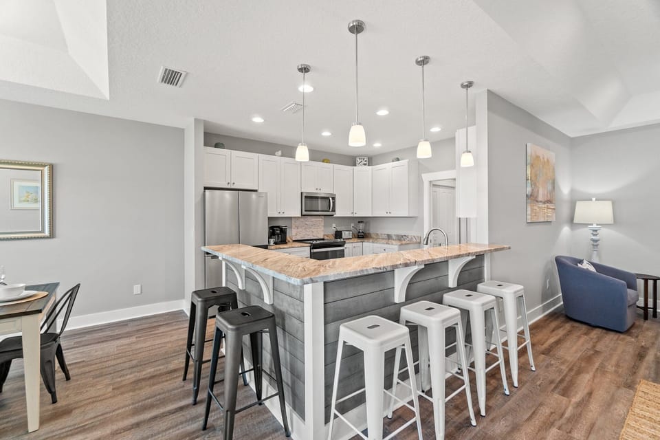 House, Multiple Beds, Patio, Ocean View | Private kitchen