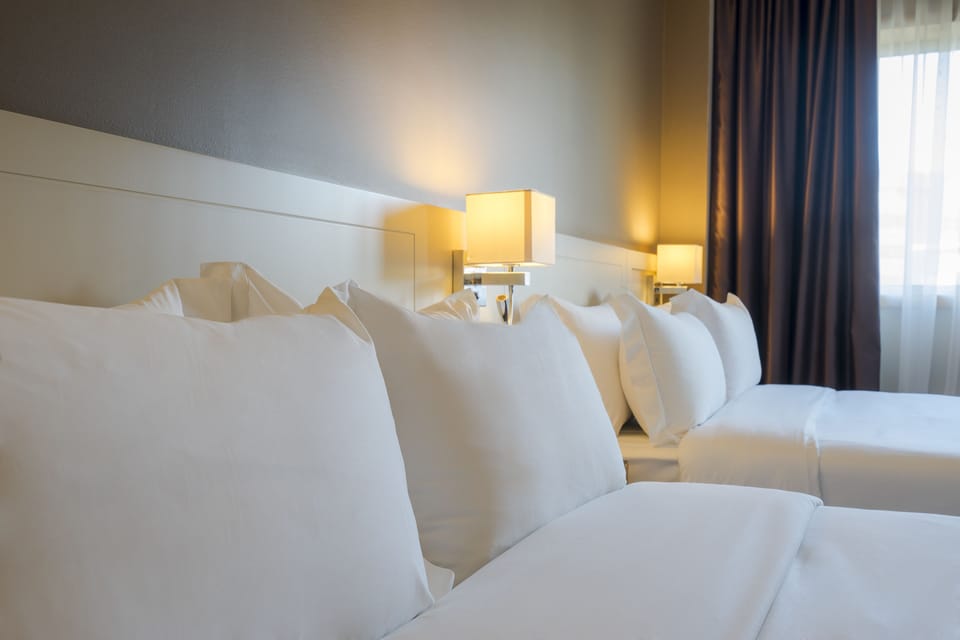 In-room safe, desk, soundproofing, free cribs/infant beds