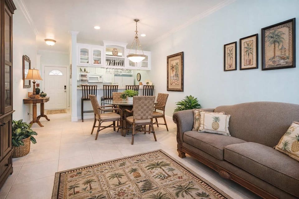 Condo, Multiple Beds, Kitchen | Living area | 42-inch flat-screen TV with digital channels