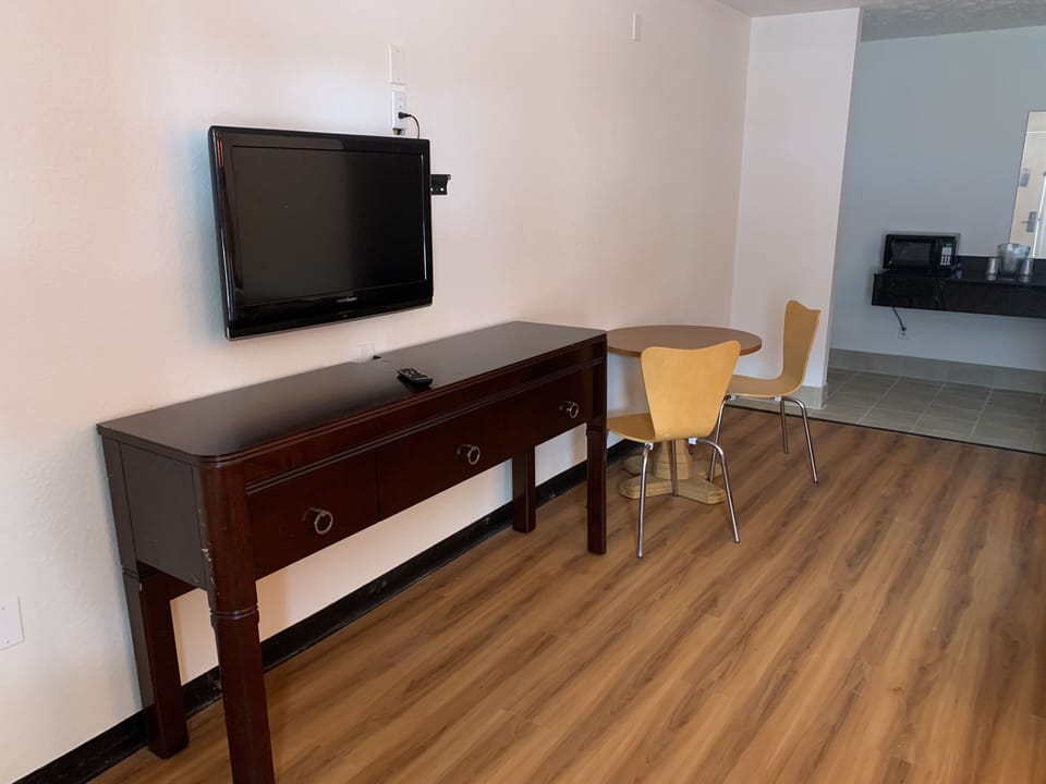 Standard Room, 2 Queen Beds, Non Smoking | Bathroom | Free toiletries, hair dryer, towels