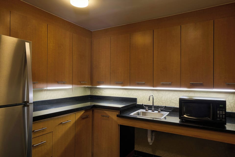 Suite, 1 Bedroom | Private kitchen | Mini-fridge, coffee/tea maker